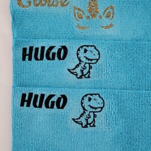 chiffon bleu pour tableau personnalisable