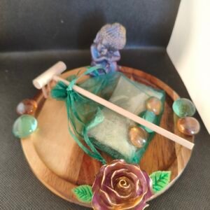 Jardin Zen Bouddha Rose