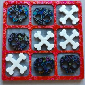 Morpion Skull Holographique M