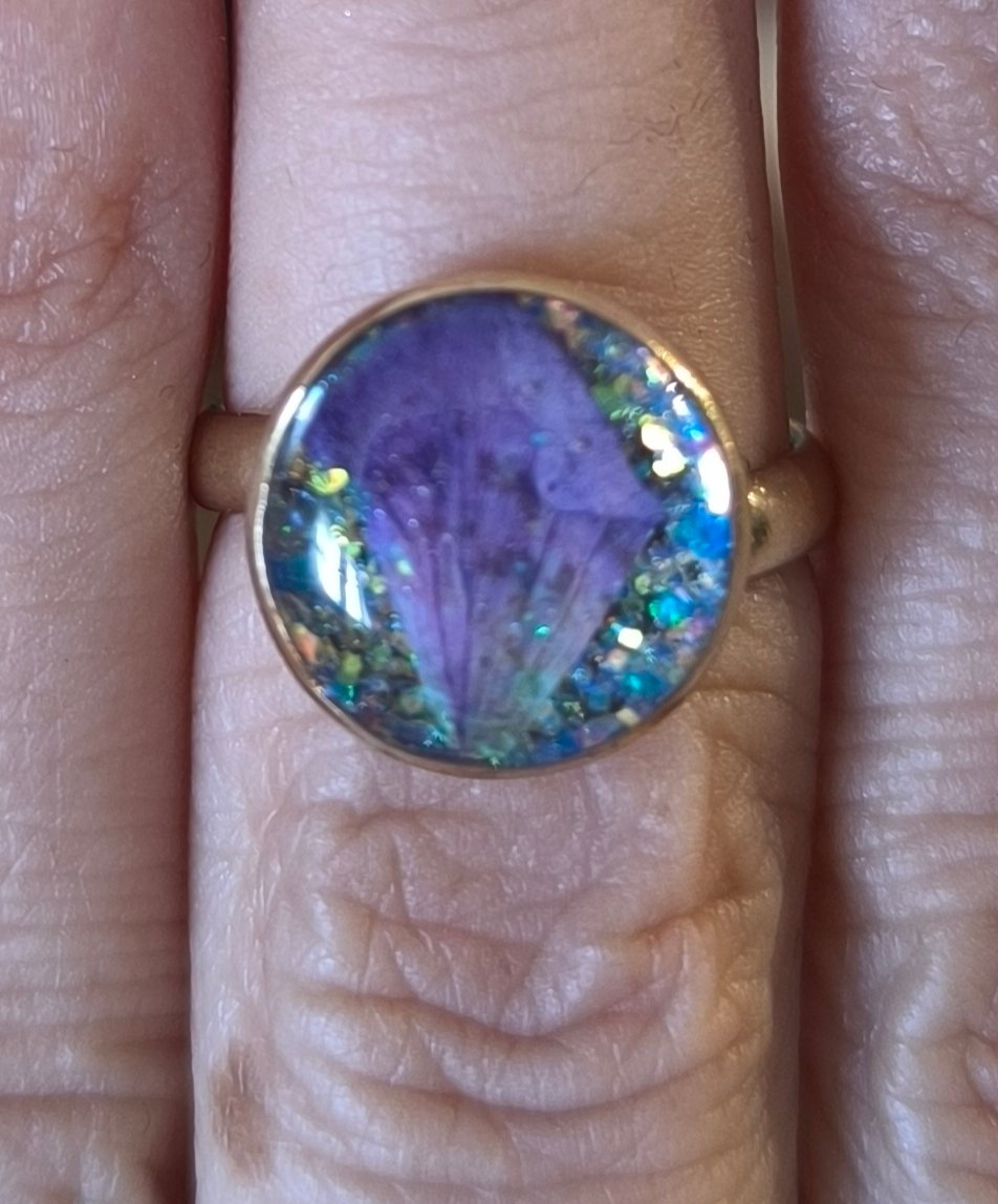 Bague Doré Réglable en Acier Inoxydable – Image 5