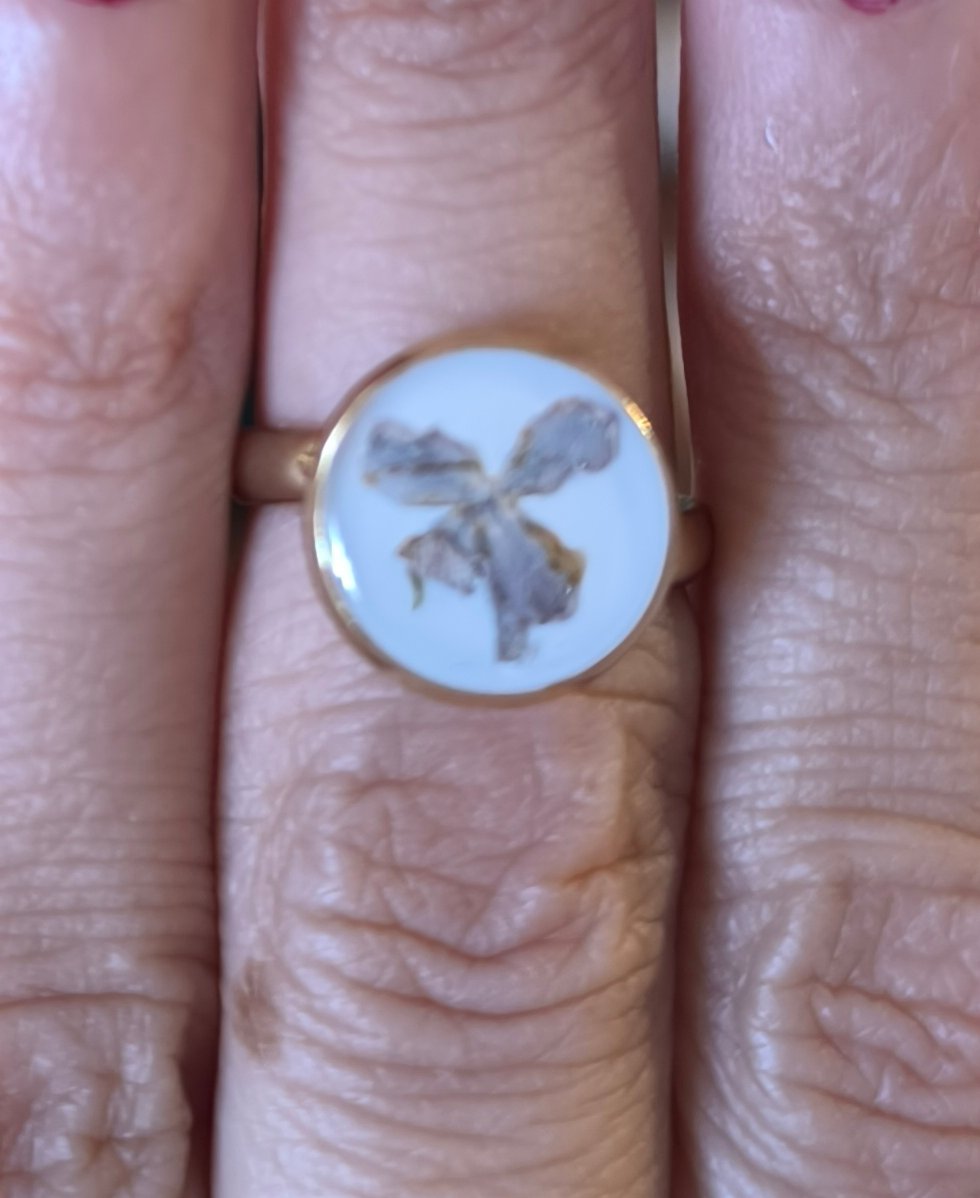 Bague Doré Réglable en Acier Inoxydable